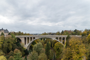 Adolphe Bridge in Luxembourg City, Luxembourg
