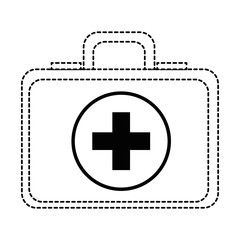 Obraz premium medical kit isolated icon vector illustration design