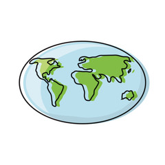 earth planet design concept