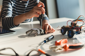 Working on school project