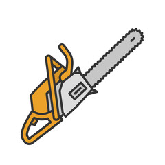 Chainsaw color icon
