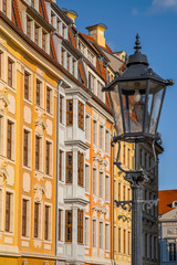 Fototapeta na wymiar Altstadtfassaden Dresden