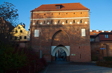 Brama Św. Ducha, Toruń, Polska, Gateway Holy Spirit -monument in Torun, Poland