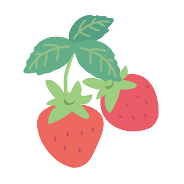 いちご　イラスト
