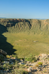 The Southern Rim of Meteor Crater © Goldilock Project