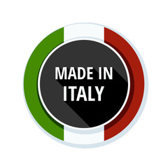 Made in Italy label illustration
