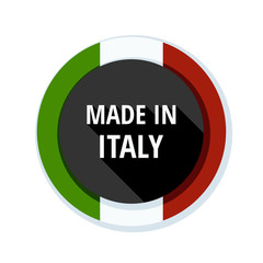 Made in Italy label illustration