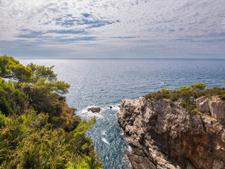 Fototapeta na wymiar Beautiful Island of Lokrum, City of Dubrovnik, Adriatic Sea, Croatia, Europe
