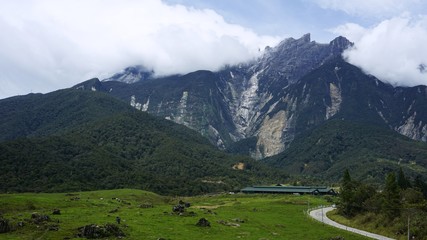 a view of Kundasang, Sabah, Malaysia