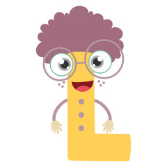 Illustrated Letter L