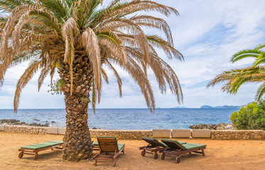 Obraz premium Beautiful Island of Lokrum, City of Dubrovnik, Adriatic Sea, Croatia, Europe