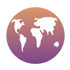 earth planet design concept