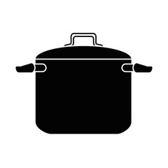 kitchen pot isolated icon vector illustration design