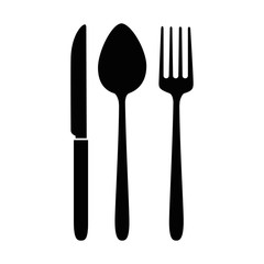 cutlery set isolated icon vector illustration design