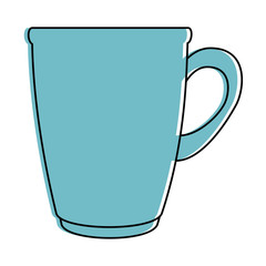 coffee mug isolated icon vector illustration design