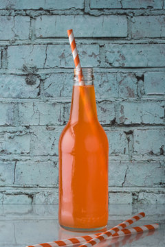 A Bottle of Orange Soda