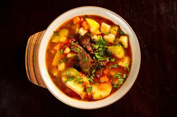 Beef soup