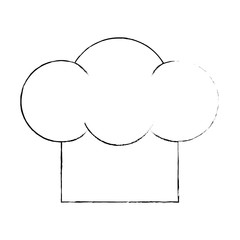 chef hat isolated icon vector illustration design