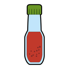 spices bottle isolated icon vector illustration design