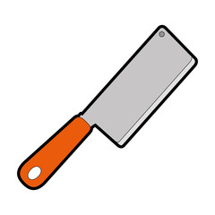 kitchen ax isolated icon vector illustration design