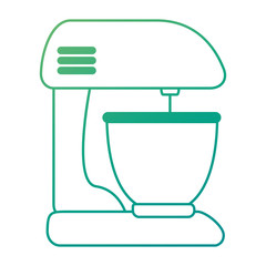 mixer electric isolated icon vector illustration design