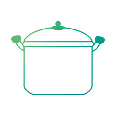 kitchen pot isolated icon vector illustration design