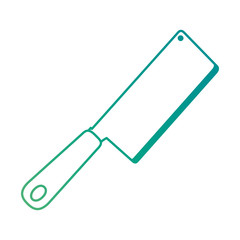 kitchen ax isolated icon vector illustration design
