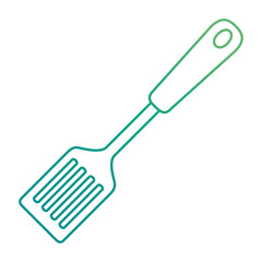 spatula cutlery isolated icon vector illustration design
