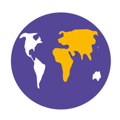 earth planet design concept