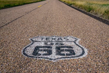 Fotobehang Texas Route 66 © pabrady63