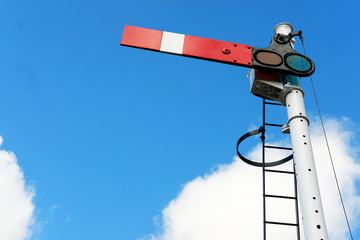 Fototapeta premium Train Station Signal