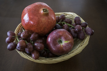 Pomegranate with Fruit