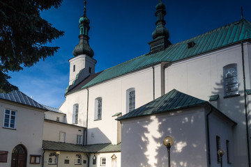 Kościół i Klasztor Ojców Franciszkanów w Radomsku, Polska © Senatorek