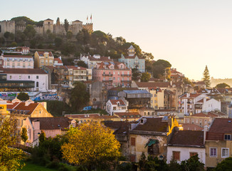 Soa Jorge Castle in Lisbon, Portugal