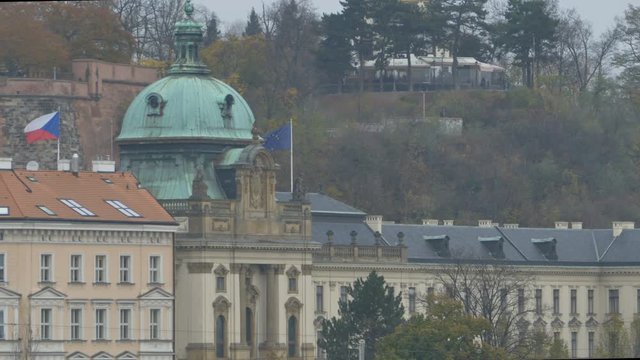 The Czech Republic Goverment Office building in Prague.