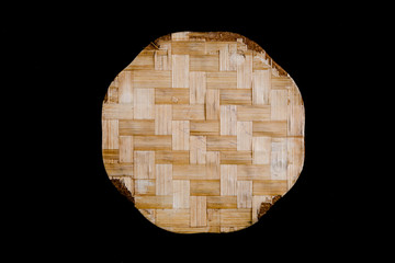 wooden wickerwork background