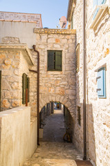 Fototapeta na wymiar das wunderschöne Dorf Betina auf der Insel Murter, Kroatien