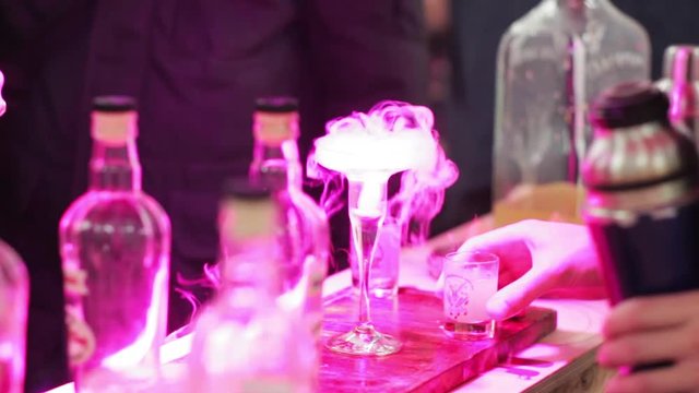Preparation of cocktails