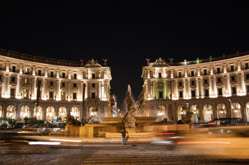 Fototapeta premium Rome by night