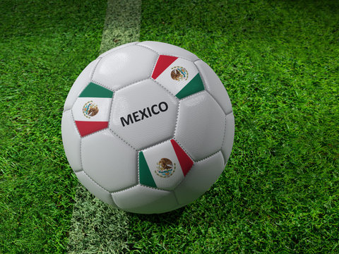 Mexico soccer ball