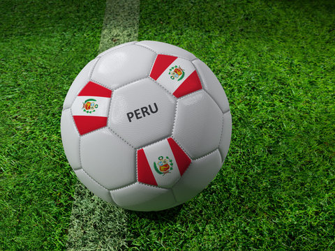 Peru soccer ball