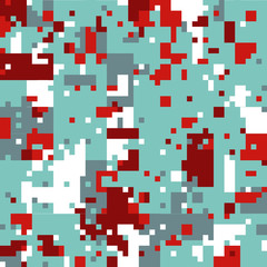 Christmas Pixel Pattern