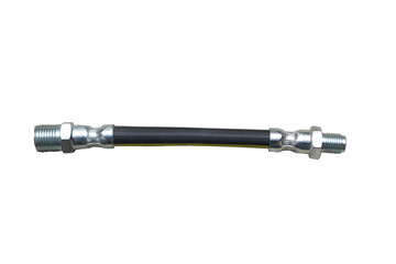 automobile brake hoses on a white background.