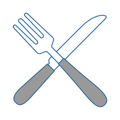 cutlery set isolated icon vector illustration design