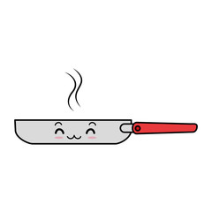 kitchen pan isolated icon vector illustration design