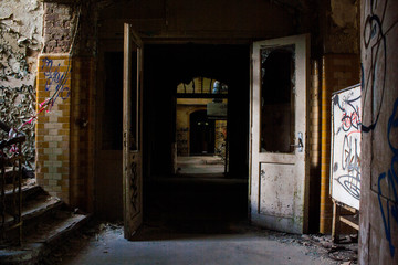 Fototapeta na wymiar Abandoned Hospital