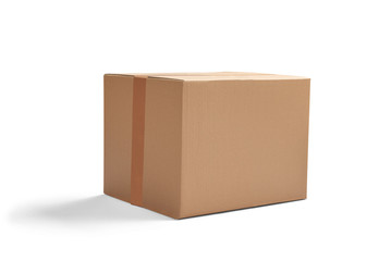 box package delivery cardboard carton