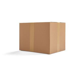 box package delivery cardboard carton