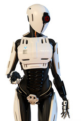 Fototapeta premium android test drone pin up