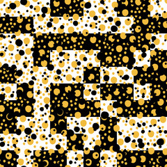 Asymmetrical Seamless Art Camouflage Design